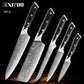 XITUO Damascus kitchen Knife 1-9PC 67 layers Japan Damascus steel Chef knife Sharp Sankotu Cleaver Boning Paring knife G10 handl