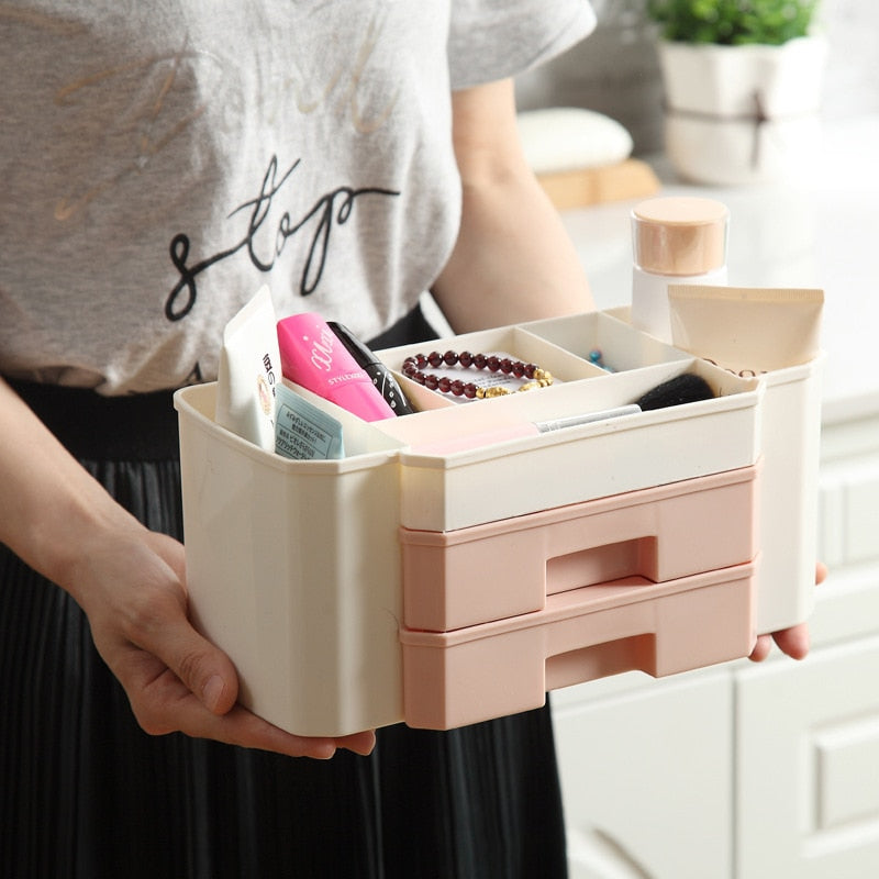 Desktop Drawer & Makeup Organizer