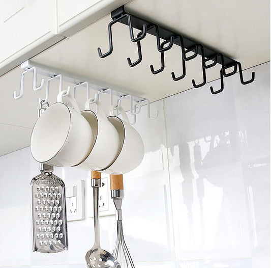 Mug Hook Display Cup Storage Organizer Hanger Rack